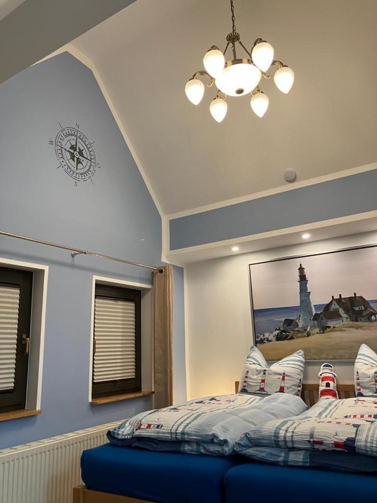 Grosse 4 Sterne Ferienwohnung Beim Boddenstrand Sundhagen-Niederhof Exterior foto