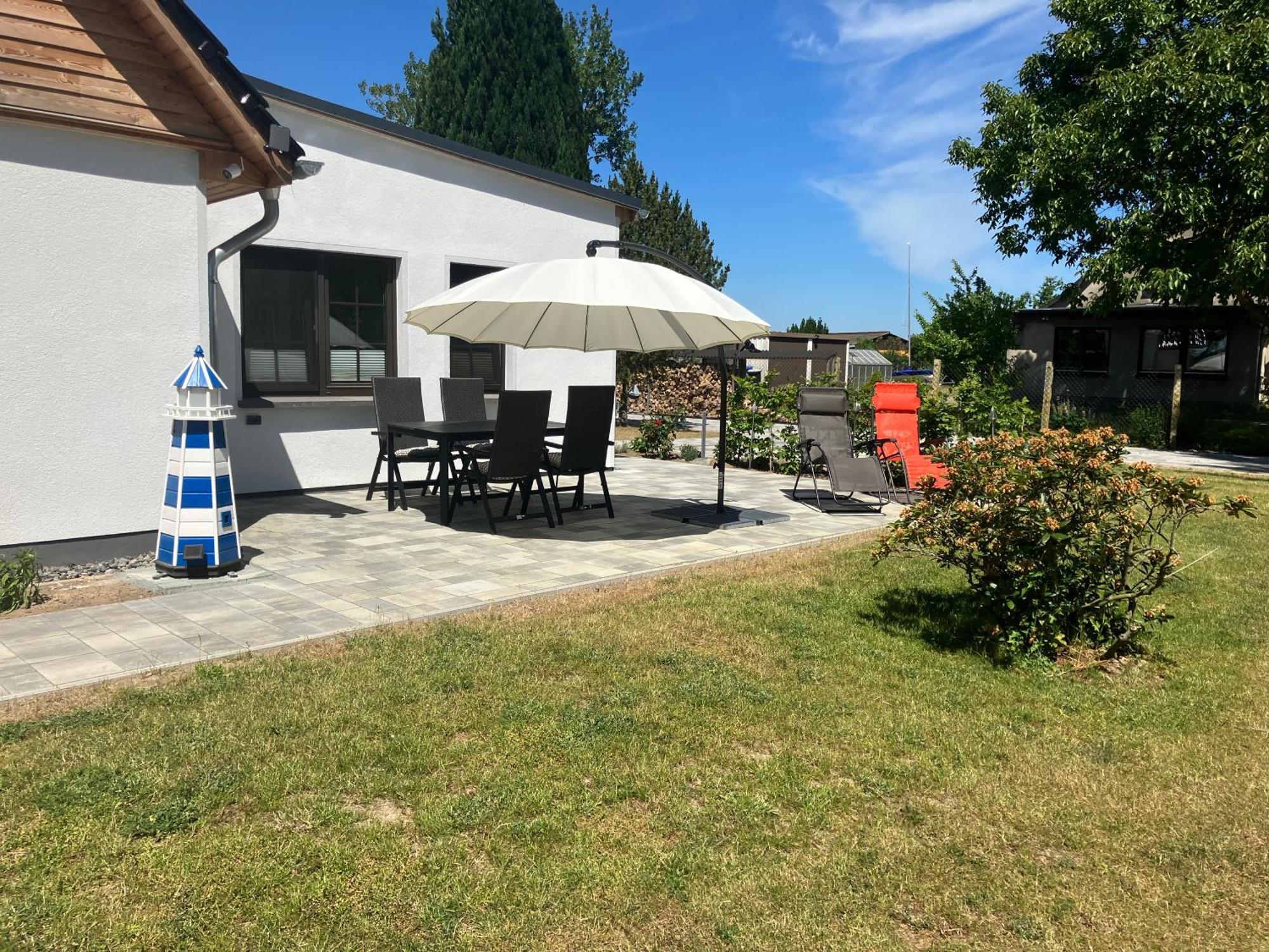 Grosse 4 Sterne Ferienwohnung Beim Boddenstrand Sundhagen-Niederhof Exterior foto
