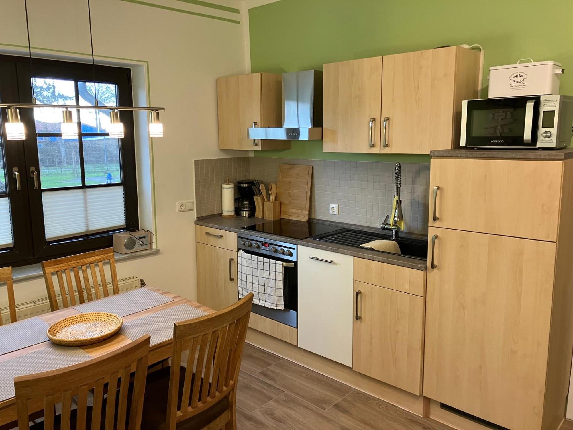 Grosse 4 Sterne Ferienwohnung Beim Boddenstrand Sundhagen-Niederhof Exterior foto